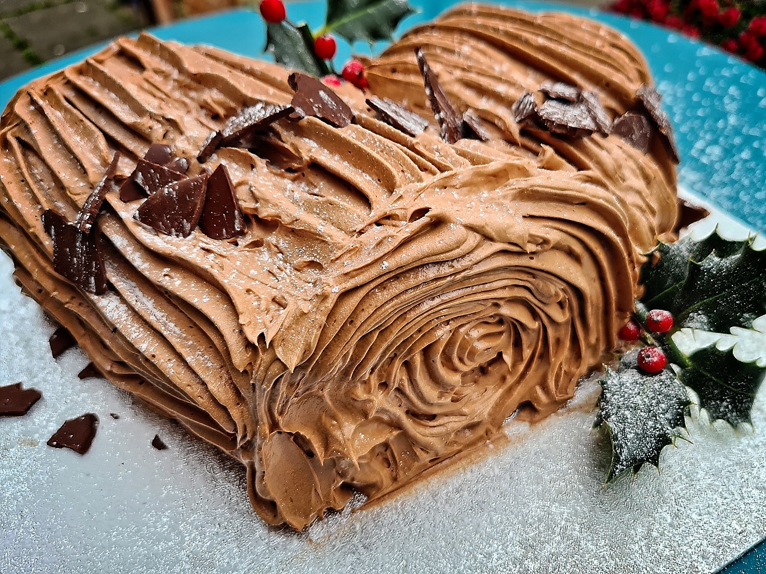 History of the yule log