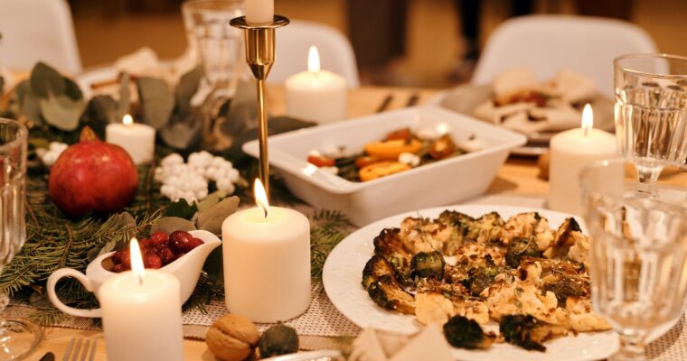 Creating a fab, festive dinner table