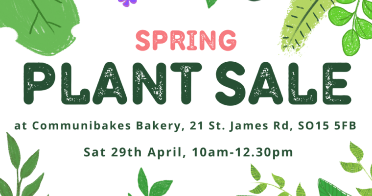 Plant sale in aid of Communicare