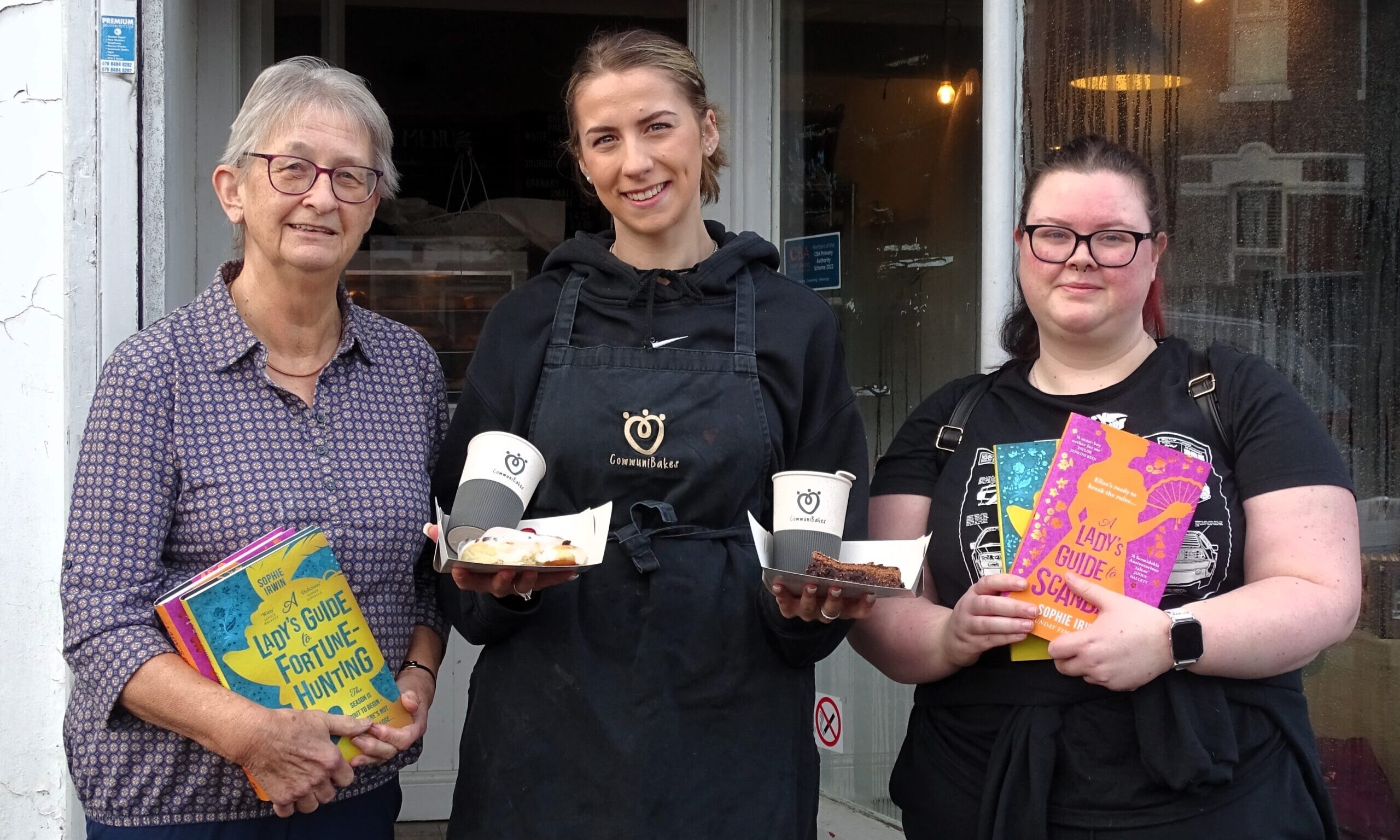 Barbara & Charlotte win novels as we revive ‘nuncheon’