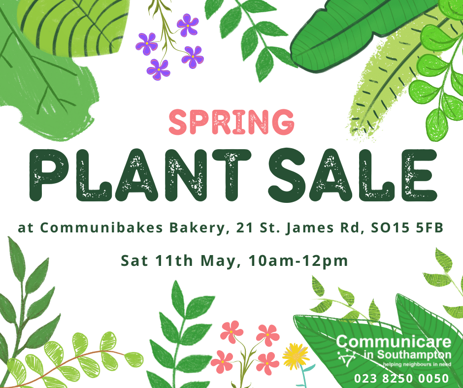 Donate plants for spring charity sale