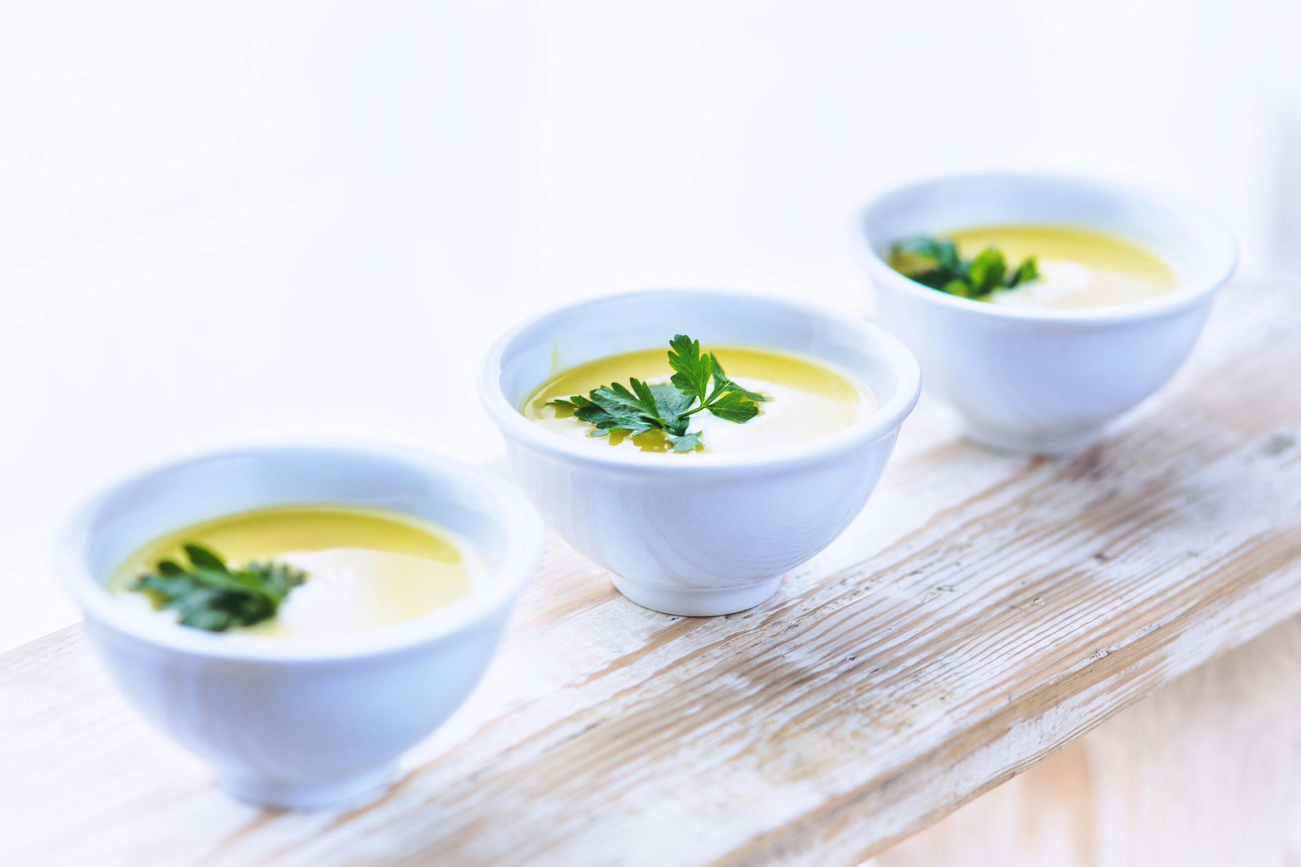 Curried Parsnip and Apple Soup